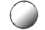 Antik Gri Metal Arılı Ayna 81cm