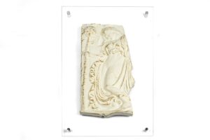 Antik meşaleli kadın tablo 50×70