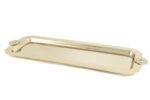 Apollyon Gold Metal Dik Kare Tepsi 60x21cm