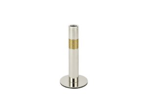 Bugle Silver Gold Metal Mumluk 9x19cm