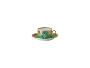 Çay Fincan-Tabak Medusa Amplified Green Coin