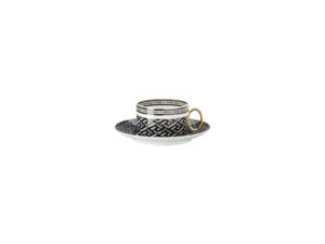 Çay Fincan-Tabak Signature Black
