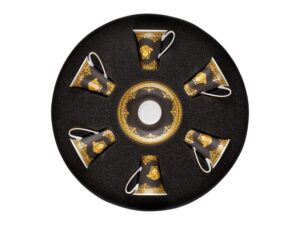 Espresso Set 6 lı Baroque Nero