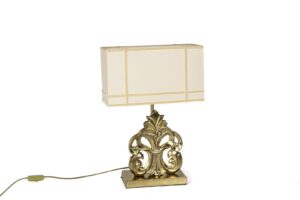 Fleur De Lys Gold Abajur