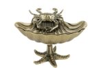 Gold Marine Dekorlu Ayaklı Kase 27x26x15cm