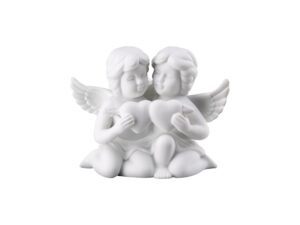 Pair Angels with Heart 8 cm