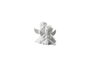 Pair Angels with Wreath 6 cm