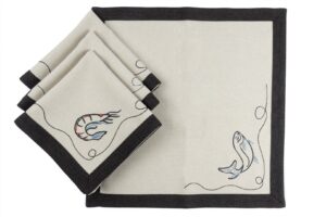 Poseidon 4lü Peçete 40×40