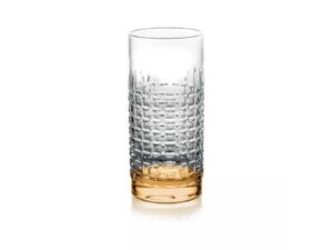 Shake & Stir 4’lü Set Amber No:5 48 cl Meşrubat Bardak