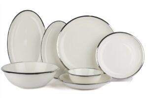 Silver Narrow 27 Parça Yemek Takımı