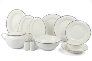Silver Stripe 74 Parça Yemek Seti