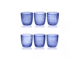 Sixties 6’lı Set Indigo Mavi Bardak 31 cl