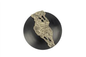 Siyah Gold Kçk Metal Duvar Dekoru 33cm