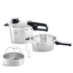 Fissler Vitavit Premium Mat Düdüklü Tencere 4,5+2,5 LT