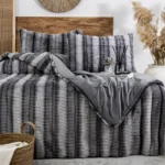 Jenny Çift Kişilik Comforter Set / Antrasit
