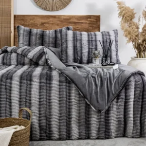 Jenny Çift Kişilik Comforter Set / Antrasit