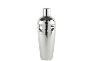 Gümüş Metal Kokteyl Çalkalayıcı 9x26cm
