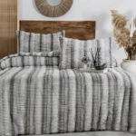 Jenny Çift Kişilik Comforter Set / Gri
