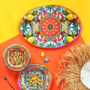 Bacı Mılano Ortigia Servis Tabağı 50×30 Cm