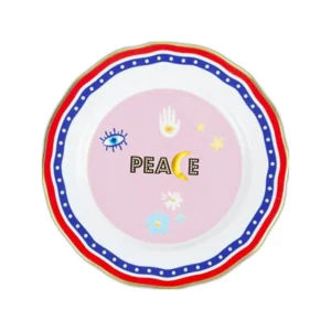 Bacı Mılano Mamma Mıa Peace Tabak 22 Cm
