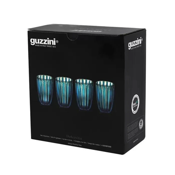 Guzzini Dolce Vita 4'lü Bardak 470 ml Zümrüt - Bursa