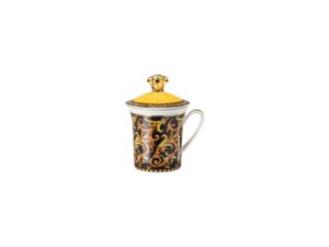 Versace Barocco 30. Yıl Kapaklı Kahve Kupa