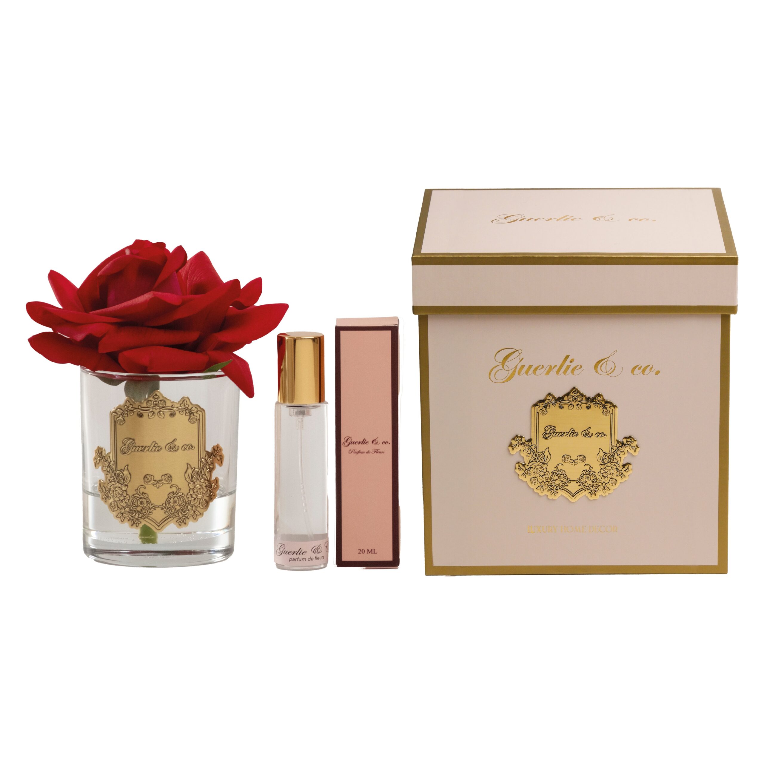 Guerlıe&co Tek Gül Kırmızı Gold Guerlıe&co Tek Gül Kırmızı Gold