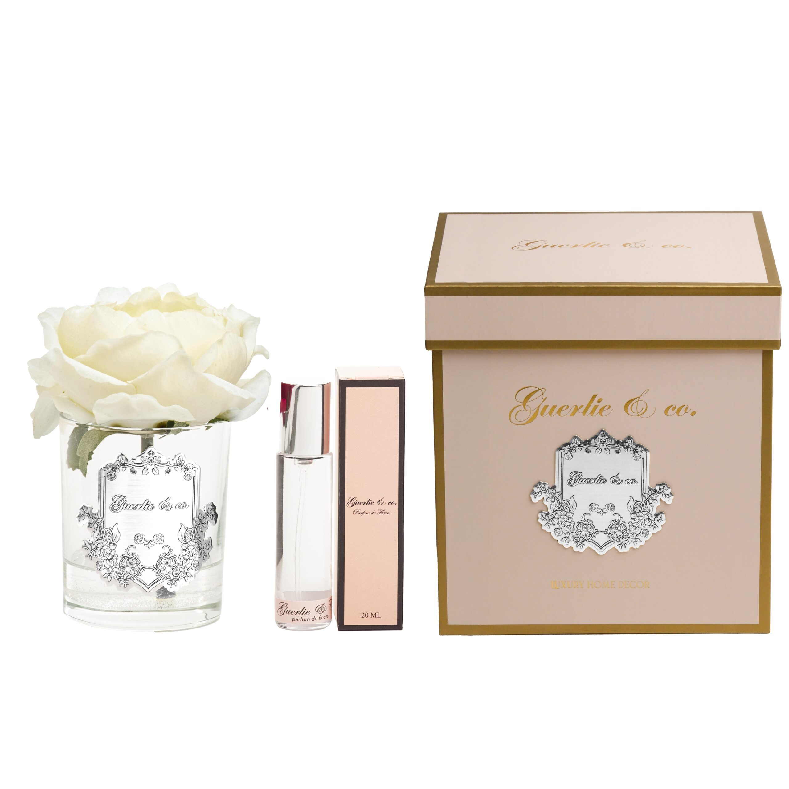 Guerlıe&co Tek Krem Şakayık Gümüş Guerlıe&co Tek Krem Şakayık Gümüş