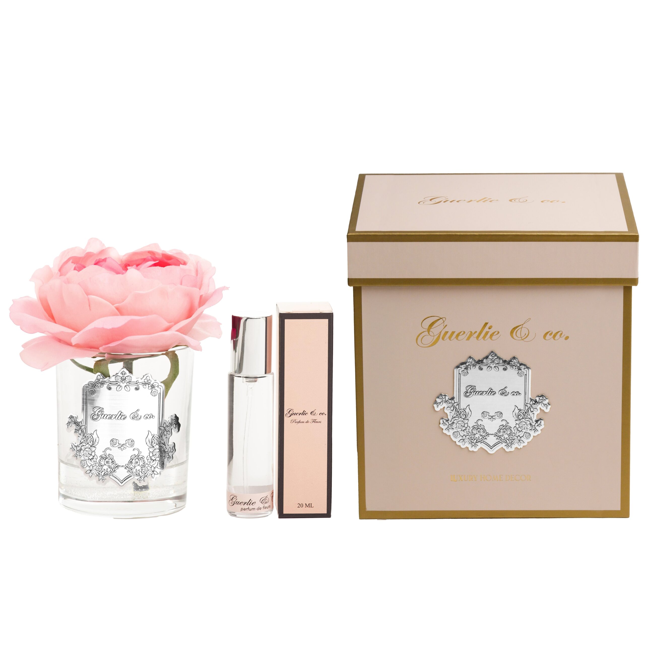Guerlıe&co Tek Pembe Şakayık Gümüş Guerlıe&co Tek Pembe Şakayık Gümüş