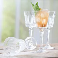 RCR Timeless Küçük Kadeh 6'lı Set 230 ml Şeffaf