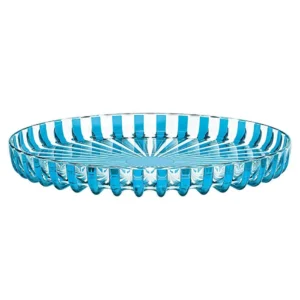 Guzzını Dolce Vita Yuvarlak Tepsi 31 Cm Turkuaz