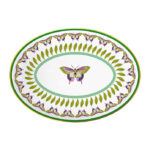 Bacı Mılano Amazzonıa Poeselen Oval Tabak 31 Cm
