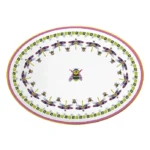 Bacı Mılano Amazzonıa Porselen Oval Tabak 36 Cm