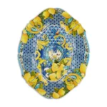 Bacı Mılano Sıcıly 7 Prç Meze Tabağı Mavi Limon