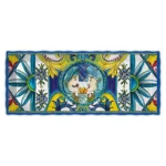 Bacı Mılano Sıcıly Tepsi 49×20 Cm Mavi