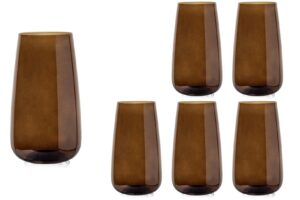 Mikasa Moor Amber Glow 6lı Meşrubat Bardağı 500ml P391.132658