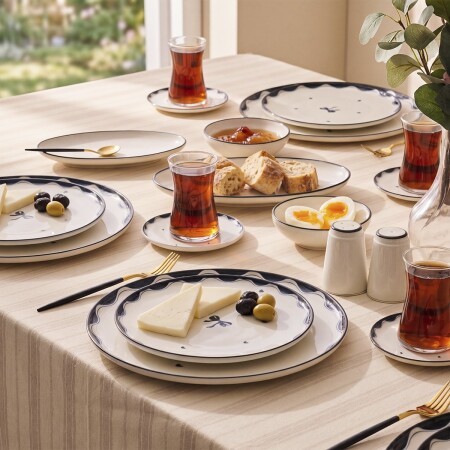 Aryıldız Kate Gold 32 Parça Kahvaltı Takımı - Porselen, Bursa