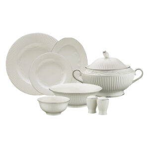 ARYILDIZ KAREN 60 PRÇ YEMEK TAKIMI PLATIN 250587