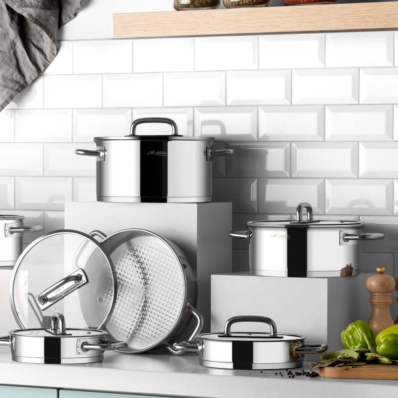 Aryıldız Studio Prestige 20 Parça İdeal Set - 18/10 paslanmaz çelik