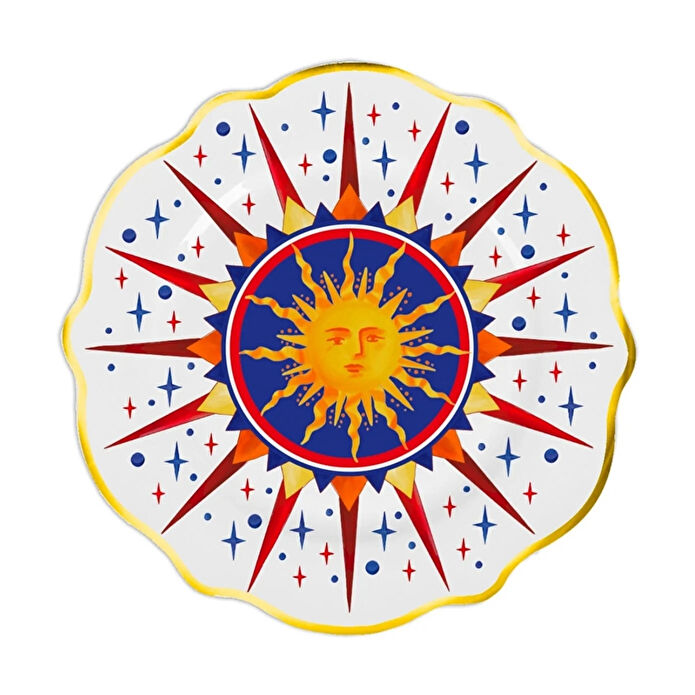 Bacı Mılano Dolce Vıta 6lı Sun Tatlı Tabağ, 21 Cm Bacı Mılano Dolce Vıta 6lı Sun Tatlı Tabağ, 21 Cm