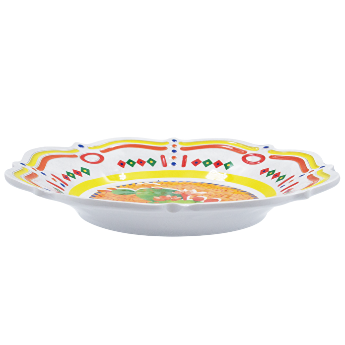 Baci Milano Dolce Vita Palm 6'lı Çorba Tabağı 23,5 cm Melamin