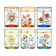 Baci Milano Mamma Mia 6'lı Cam Bardak 370 ml - Bursa