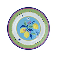 Baci Milano Mamma Mia 28 cm limon desenli yemek tabağı - Bursa