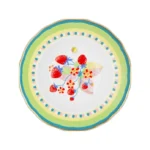 Bacı Mılano Mamma Mıa Çilek Desenli Yemek Tabağı 22 Cm