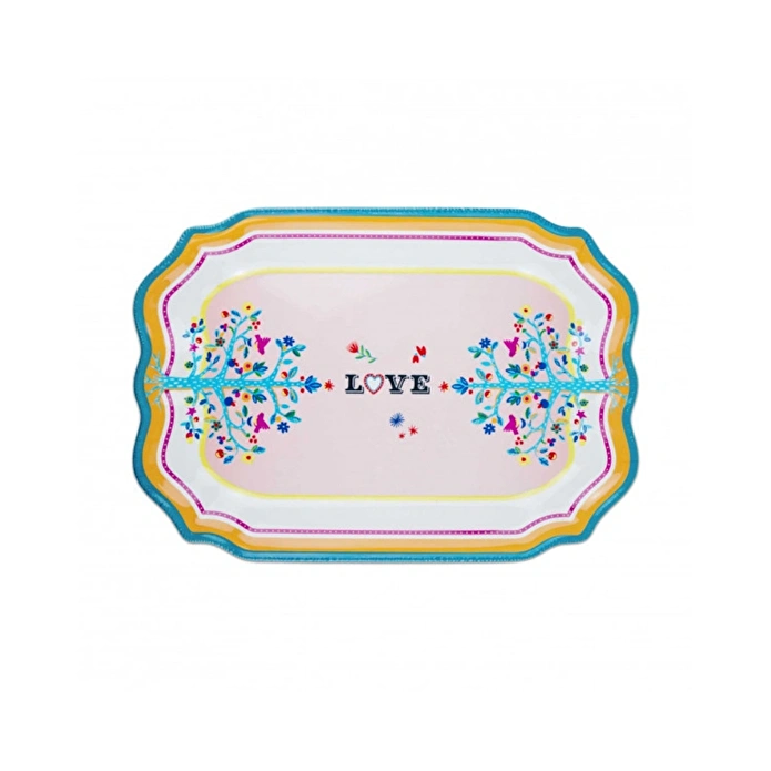 Bacı Mılano Mamma Mıa Love Tepsi 33×47 Cm Bacı Mılano Mamma Mıa Love Tepsi 33×47 Cm