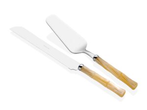 Rıvadossı Bamboo Kemik Pasta Servis Seti Icrs5702dre12