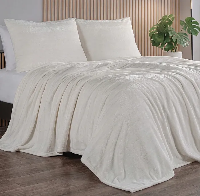 Zebra Casa Cozy Tek Kişilik Battaniye Takımı Gri - Zebra Casa, Bursa