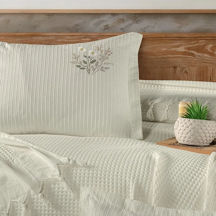 Zebra Casa Daisy Pike Takımı Krem - Zebra Casa, Bursa
