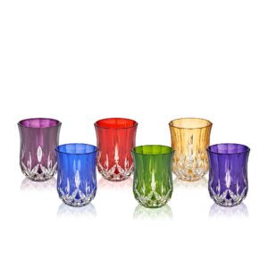 Decorıum Likör Bardağı 6 Prç Crıstallıne 6 Renk Asortı M03602