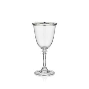 Decorıum Kırmızı Sarap Kadehı 6 Prc Dalıa Altın M01115